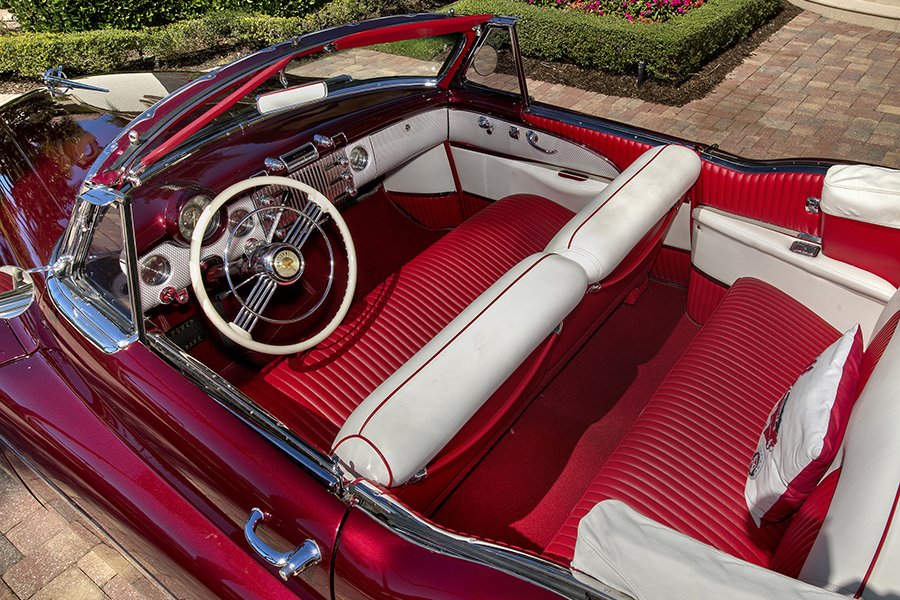 THE 1953 SKYLARK had a very stylish interior.